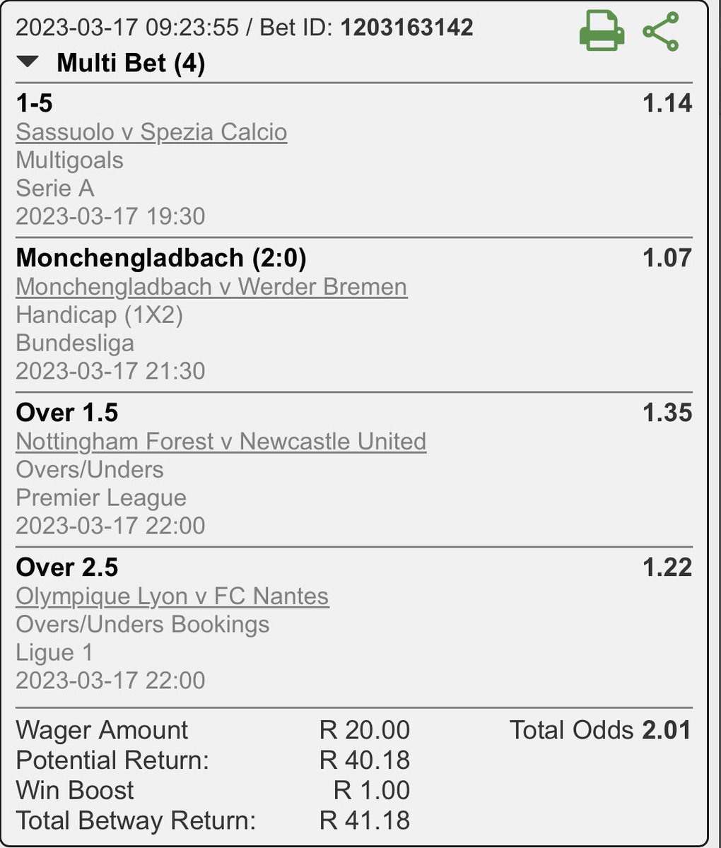 RolloverKing7's tweet photo. Day 2 Football Predictions locked and loaded πͺ Let's get it π₯#betway #sportprediction Booking code: X47B6D006 https://t.co/iPcjkPkSFR