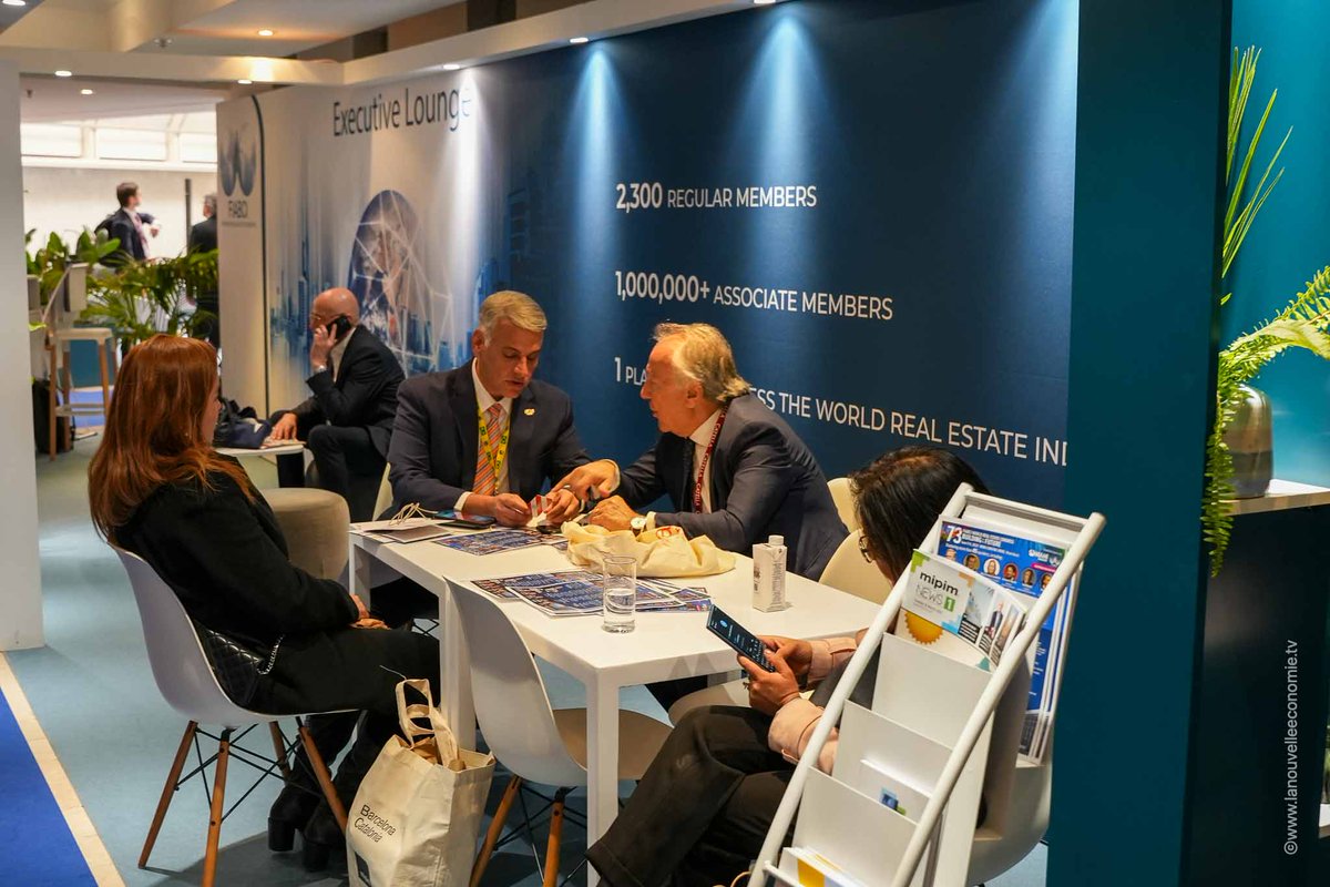FIABCI's tweet photo. The last few days have been quite busy for our members and visitors, who have been networking away at the #FIABCIatMIPIM Pavilion. 👥

#FIABCI #MIPIM #MIPIM2023 #networking #business #realestate #cannes @MIPIMWorld https://t.co/u9LxVofpYb