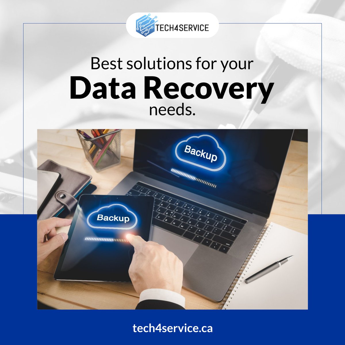 tech4service's tweet image. Tech4service can help you set up a backup plan for your laptop, desktop computer, external hard drive, tablet or smartphone. With us get superfast &amp;amp; Reliable Service.

#datarecovery #datasolution #ComputerRepairing #laptoprepairing #remoteservices #edmonton #Canadá