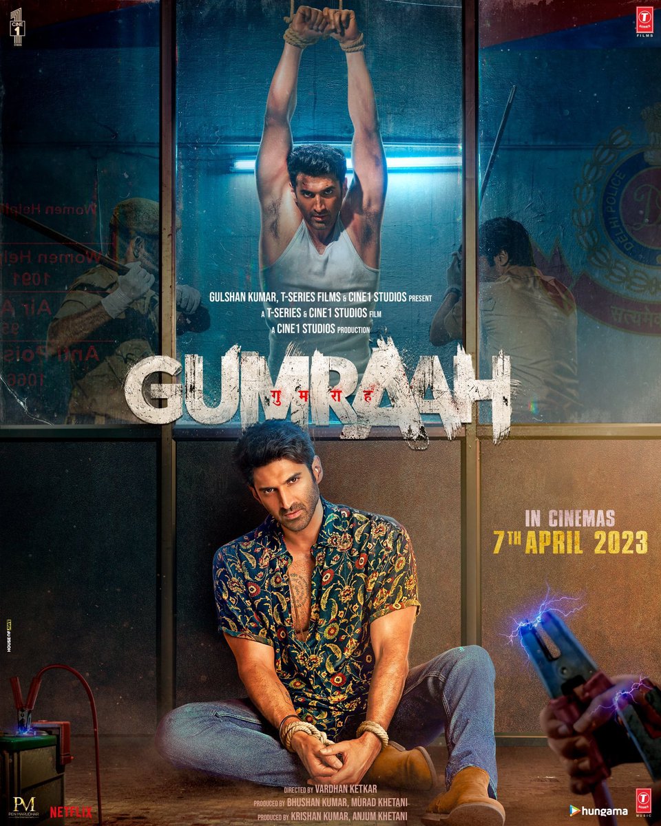 RDBalaji's tweet image. 3weeks to go for an unsolvable mystery🔎

#Gumraah remake of #Thadam in cinemas on 7April.
#AdityaRoyKapur @mrunal0801 #VedikaPinto #VardhanKetkar @RonitBoseRoy @MuradKhetani #BhushanKumar #KrishanKumar @AnjumKhetani @Cine1Studios @TSeries  @neerajkalyan_24 @CastingChhabra