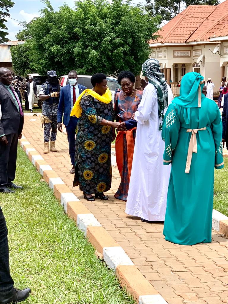 We are delighted to welcome  Her Excellency  the Vice President to the celebration  of the Election of Prof  Dr Lubega as National  Chairperson  Uganda Muslim Supreme  Council at Misita Village,  Bukooma Subcounty , Luuka District