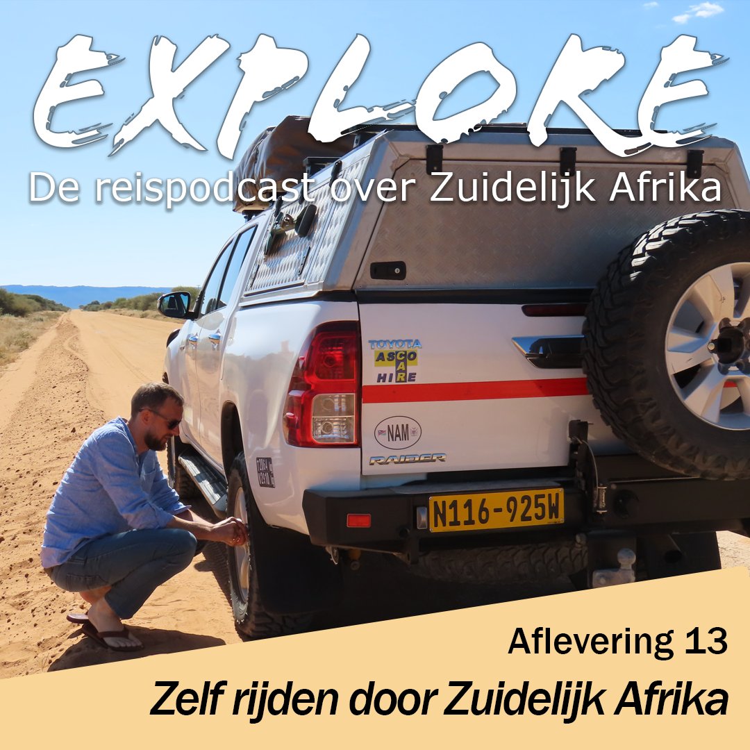 Zelf rijden door Zuidelijk Afrika. Kan dat? En is dat veilig? En hoeveel rijervaring moet je hebben om een 4x4 te besturen? We gaan in aflevering 13 daar eens even goed voor zitten! 

Luister je weer mee naar onze nieuwe aflevering op explorepodcast.nl? 👉