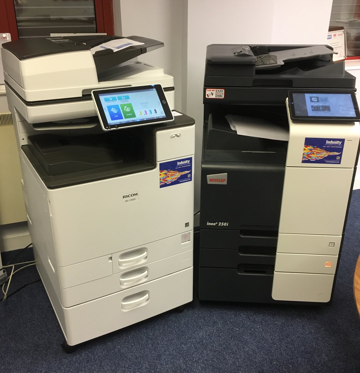 If you are looking for a Multifunction printer offering the very best in productivity, sustainability, workflow and security contact a member of our team ☎️01792 293605 infinityds.co.uk/multifunctiona…