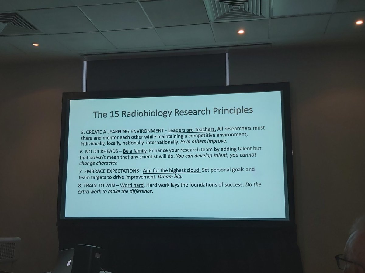 achoud72's tweet photo. @CatharineWest3 Playing the Game - The 15 #Radiobiology Research principles - words to live by #inspiration #ubermentor @MCRCnews @UoM_DCS @RT_physics #WestFest #WomenwhoCurie https://t.co/N5p8hneVyg