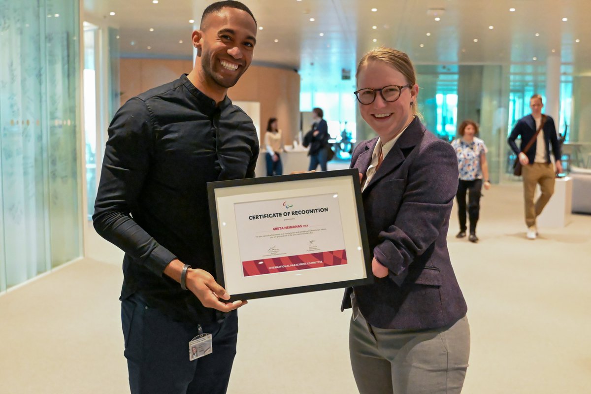 Athlete365 (@athlete365) on Twitter photo US para-cyclist <a href="/gretaneimanas/">Greta Neimanas PLY</a> (#Beijing2008 & #London2012) also left her mark and was presented with her PLY certificate of recognition. 🙌 US para-cyclist <a href="/gretaneimanas/">Greta Neimanas PLY</a> (#Beijing2008 & #London2012) also left her mark and was presented with her PLY certificate of recognition. 🙌