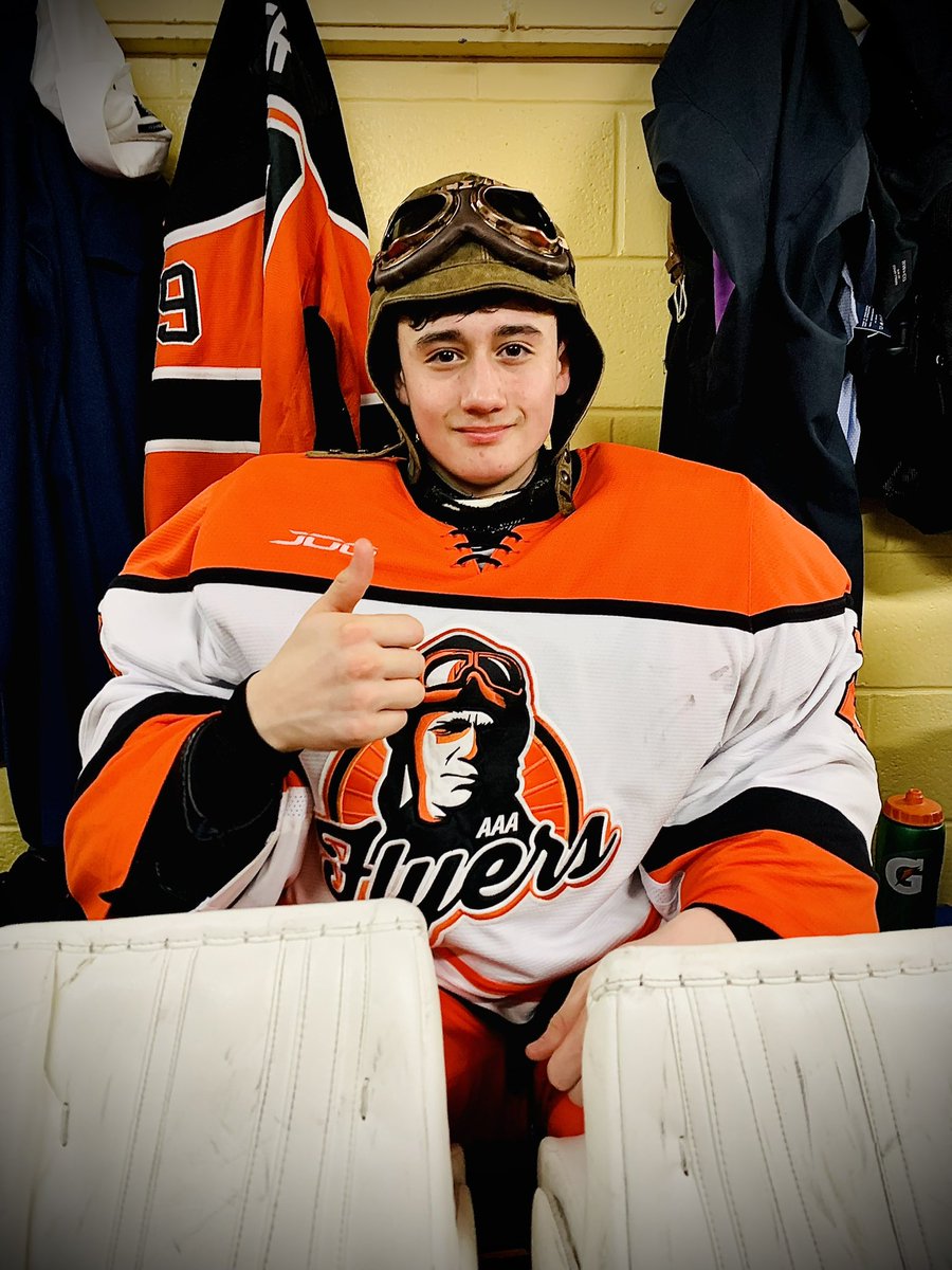 DieppeFlyers's tweet photo. Flyers pull out Game 1 by a score of 4-3, Player of the Game is #29 Luca Leger https://t.co/b8RrrdVnhF