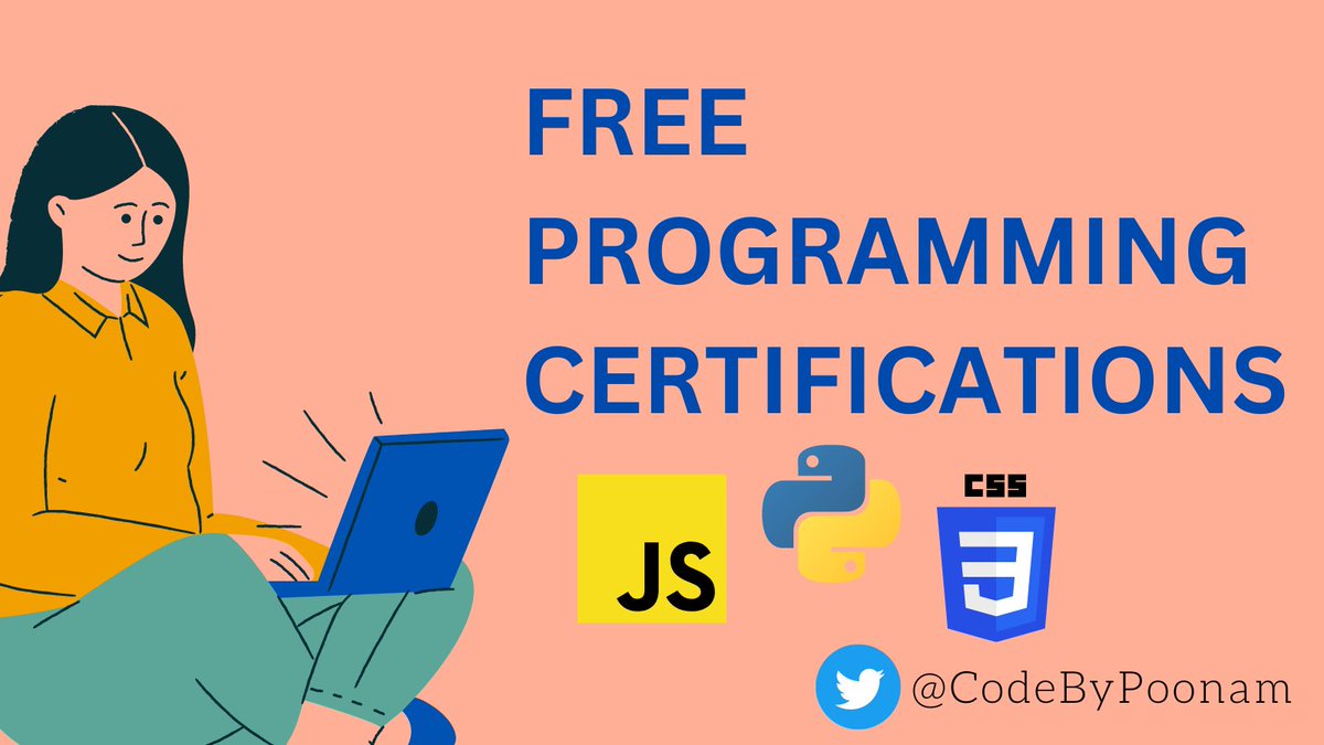 CodeByPoonam's tweet image. Free Programming Certifications from Hackerrank 🧵👇