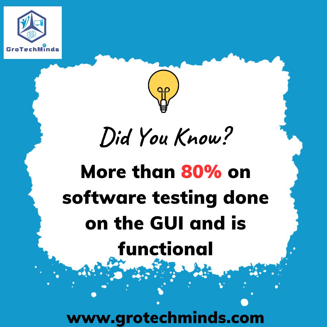 grotechminds's tweet image. Did you know?
.
.
.
.
.
#grotechminds #softwaretestingbymkt #automationtesting #automation #automationtesting #Onlineclass #softwaretesting #softwaretester #softwaretestingjobs #testing #softwareengineering #softwarequalityassurance #softwaretestingcompany #softwaretestengineer