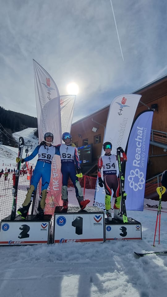 The results for the men's Alpine Super Combined are in:

🥇 Lieutenant James French (<a href="/RNWSA/">RN Winter Sports</a>)
🥈 Flying Officer Dan Barton (<a href="/rafwintersport/">RAF Winter Sports Alpine Association</a>)
🥉 Lieutenant Joshua Serdet (@AWSAnews)

📸 <a href="/UKAFWSA/">Race Office</a>