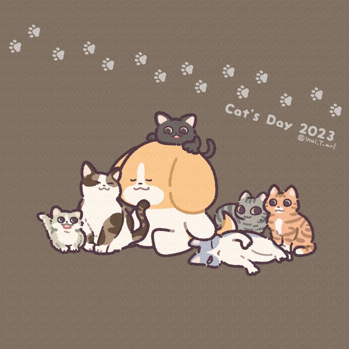 「calico paw print」 illustration images(Latest)