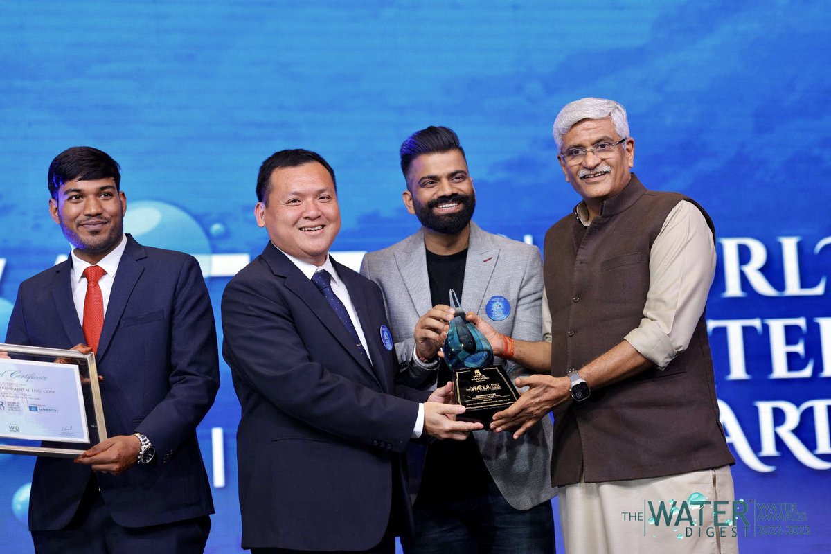 TechnicalGuruji's tweet photo. It was an honour to attend the 16th Water Digest Water Awards 2022-2023..
It's great to see how India is leading the world in the field of water conservation with unique sustainable approaches in the domain.
#TGFamily 🔥🔥🔥 https://t.co/TTVyMHn9Vo