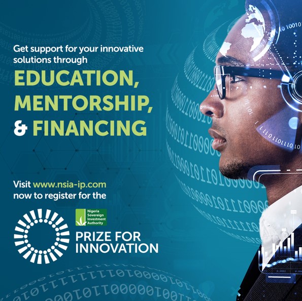 Join NSIA Prize for Innovation's 5-week boot camp for 25 #Innovators, #Technopreneurs, and #Startups with #tech-enabled solutions in Nigeria. 

10 finalists will win up to $255,000 in cash and equity, to register, visit nsia-ip.com.