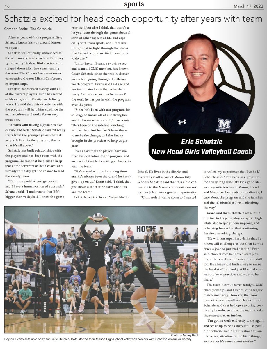 MHSsportsradio's tweet photo. Great story in today's Chronicle by Camden Paeltz 
https://t.co/CkW0K107Hx https://t.co/G0vcSIRStq