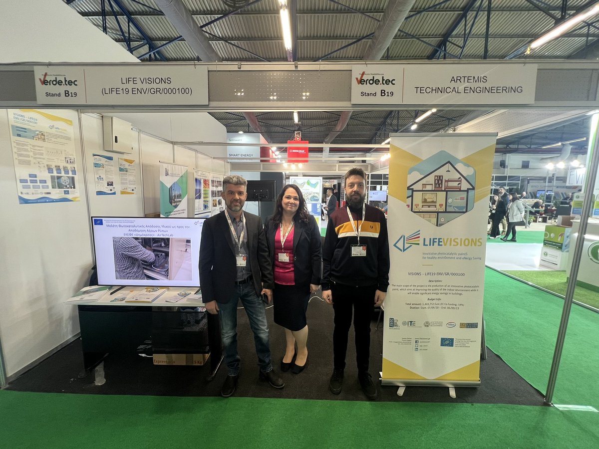 The <a href="/LIFEprogramme/">LIFE Programme</a> at the Greek exhibition for environmental technologies #verdetec. Representatives of LIFE projects are all around the halls! Get a chance to speak with them <a href="/pureagroh2o/">LIFE PureAgroH2O</a> <a href="/brine_life/">LIFE BRINE-MINING</a> <a href="/CIRCforBIO/">LIFE CIRCforBIO</a> <a href="/gr_visions/">LifeVisionsGR</a> <a href="/biogasnet/">LIFE BIOGASNET</a>