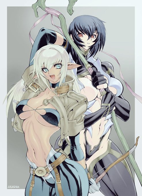 少しだけ百合っぽく描いてみた過去絵
#女の子二人のイラストを貼る見た人もやる
またしても光速でセンシティブ粒子反応されてしまったので再度アップ。

イイネ、RTして下さった方々、すみません🙏 