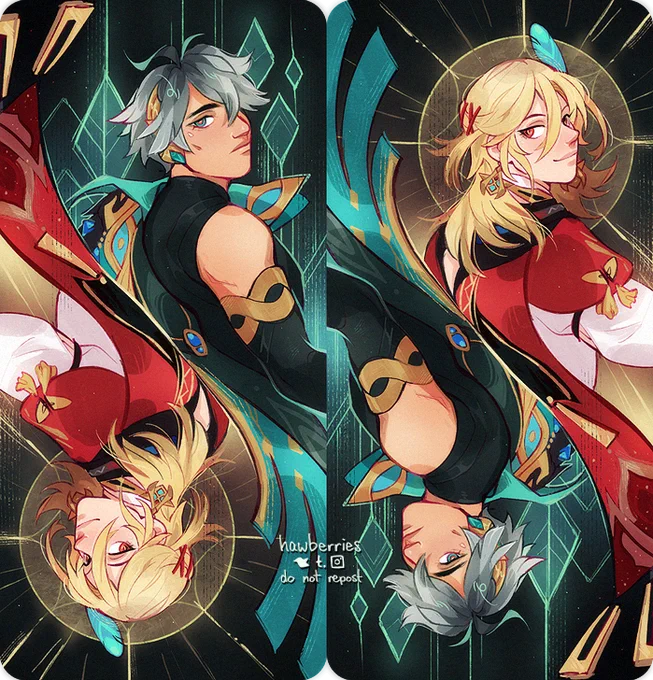 [genshin • haikaveh] not friends, not enemies, but a secret third thing (narrative foils) 