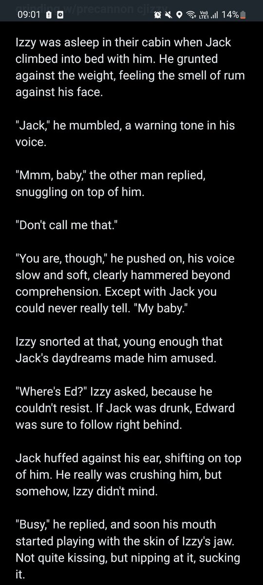 persphones's tweet image. lets go with the first #cjizzyweek, this feels both the hornigold era + second choices prompt