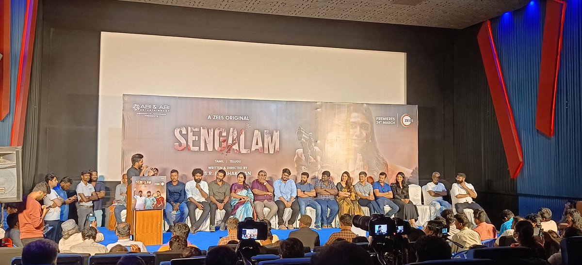 தமிழ் வீதி (@tamilveedhi) on Twitter photo #Sengalam press meet
@kalaiactor <a href="/vanibhojanoffl/">Vani Bhojan</a> <a href="/DirSRP_Official/">SR_Prabhakaran offi</a> <a href="/Vetri_DOP/">VETRIVEL MAHENDRAN</a> @editordonbosco <a href="/dharankumar_c/">Dharan kumar</a> <a href="/Shali_Nivekas/">Shali Nivekas.N</a> <a href="/abineshelango/">ABINESH ELANGOVAN</a> <a href="/irfanmalikz/">IRFAN MALIK</a> <a href="/premkumaractor/">Prem Kumar</a> <a href="/ActorViji/">Viji Bhairavi Chandrasekhar</a> #Sharathlohithaswa @ManasaRadhaKish @dirbucks #VelaRamamoorthy <a href="/ActorMuthukumar/">Muthukumar</a> <a href="/Danielanniepope/">Daniel Annie Pope</a> #Sengalam press meet
@kalaiactor <a href="/vanibhojanoffl/">Vani Bhojan</a> <a href="/DirSRP_Official/">SR_Prabhakaran offi</a> <a href="/Vetri_DOP/">VETRIVEL MAHENDRAN</a> @editordonbosco <a href="/dharankumar_c/">Dharan kumar</a> <a href="/Shali_Nivekas/">Shali Nivekas.N</a> <a href="/abineshelango/">ABINESH ELANGOVAN</a> <a href="/irfanmalikz/">IRFAN MALIK</a> <a href="/premkumaractor/">Prem Kumar</a> <a href="/ActorViji/">Viji Bhairavi Chandrasekhar</a> #Sharathlohithaswa @ManasaRadhaKish @dirbucks #VelaRamamoorthy <a href="/ActorMuthukumar/">Muthukumar</a> <a href="/Danielanniepope/">Daniel Annie Pope</a>