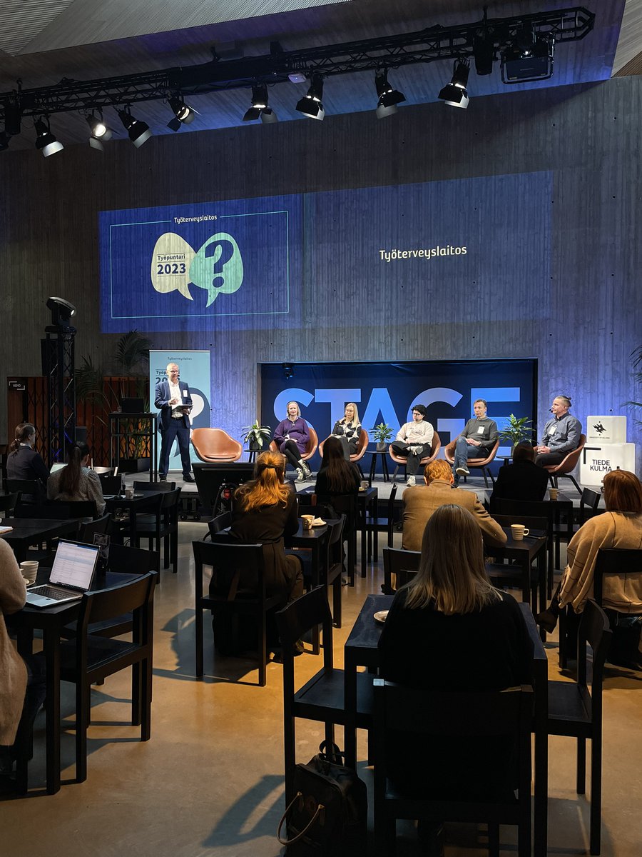 Fiiliksiä Työterveyslaitoksen Työpuntari-tilaisuudesta! 🔥 Tilaisuudessa joukko asiantuntijoita puntaroi, ovatko nuoret työntekijät ratkaisu tämänhetkiseen työvoima- ja osaajapulaan. 

Katso gallup-videomme nuorten työntekijöiden kokemuksista työelämästä:
bit.ly/40c5JVP