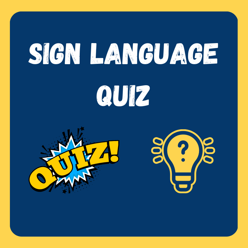 SignatureDeaf's tweet photo. To celebrate #SignLanguageWeek we have made a quiz for everyone to try.
You can complete our Quiz here using this link and then click Sign Language Week https://t.co/WBVsqwJP0Z
#BritishSignLanguage #SLWeek23 #SLW23 https://t.co/8g97qlIExv