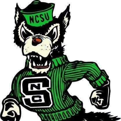 We have the luck of the Irish today!!! Lest go pack!!!! #WolfpackNation #Howlyeah