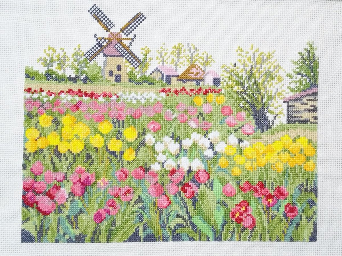 完成しました😌🌷
『オランダの休日』🇳🇱