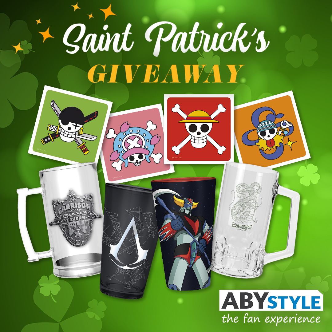 _ABYstyle's tweet photo. 🇫🇷#SAINTPATRICK #JEUCONCOURS | We're feeling lucky &amp; want to spread some joy w/ this ABYstyle giveaway!🍀

➡️RT + FOLLOW

🇬🇧#SAINTPATRICK #GIVEAWAY | Bonne Saint Patrick ! La chance nous sourit &amp; la joie est au rendez-vous avec ce jeu concours #ABYstyle!🍀

➡️RT + FOLLOW

📆03/24 https://t.co/zO1dAKg00G