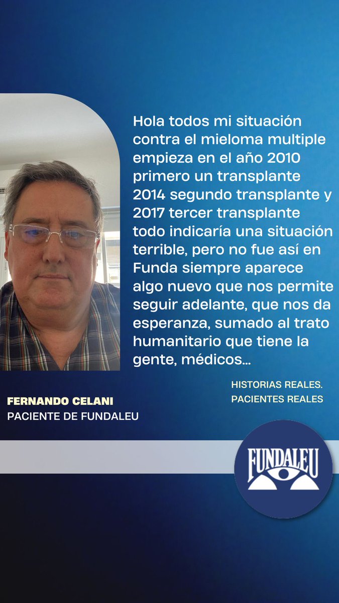 Mirá el testimonio de Fernando 👇
fundaleu.org/testimonios/fe…