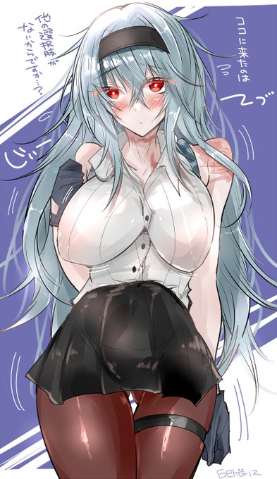 サンダーちゃんびりびり えっ?サンダーちゃんのノースリーブのきょぬーが好きだから指揮官チャリで来たけど 