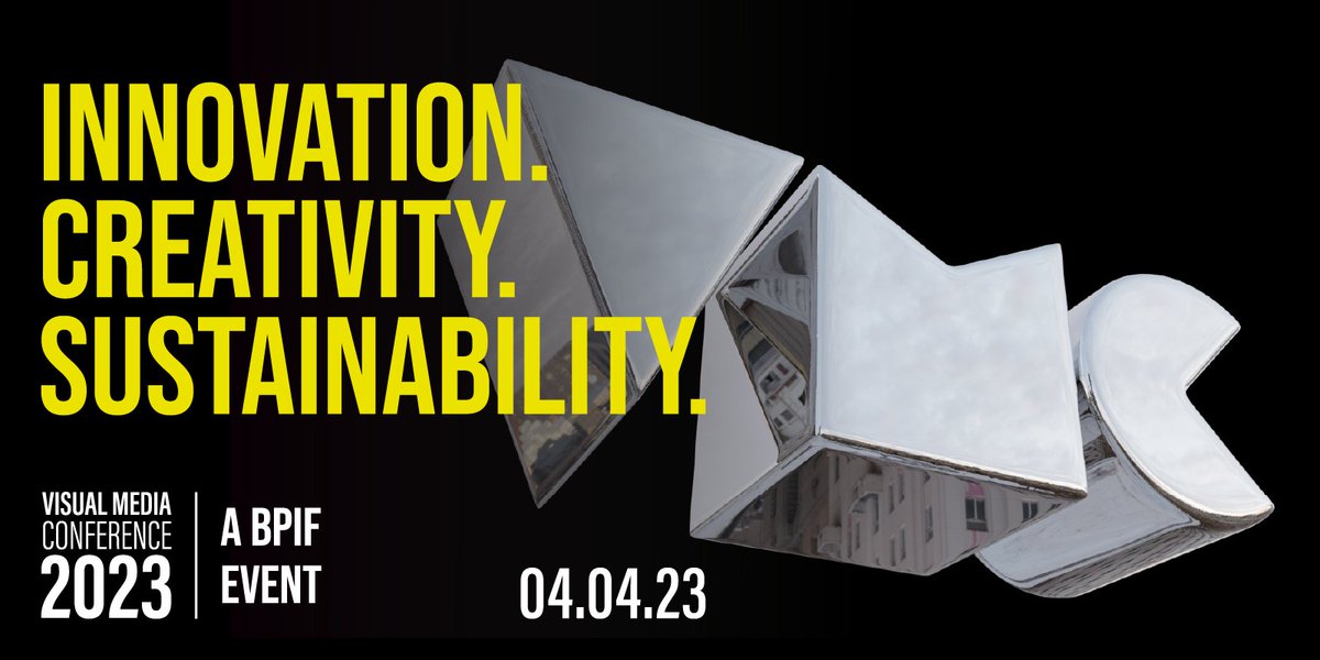 BPIF's tweet photo. Don’t forget to book your tickets for this year’s VMC! The focus will be on Innovation, Creativity, Sustainability. We can’t wait to see you there!
For more info or to book visit https://t.co/JP4BfZSdpF
#VMC23 #visualmediaconference #innovation #creativity #sustainability https://t.co/F5sTZMH6DF