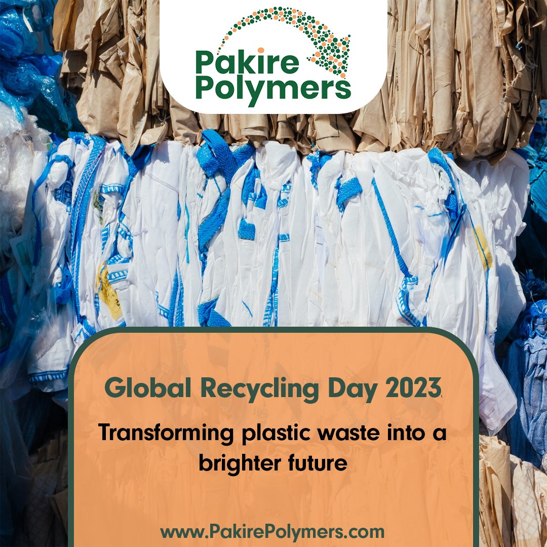 Saturday 18th March is Global Recycling Day 2023! 

Who is making a pledge this year?

pakirepolymers.com

#globalrecyclingday #globalrecyclingday2023 #plastic #recycle #recycling #recycler #plasticrecycler #plasticrecycling #plasticsrecycling #romania #romanian #bucharest