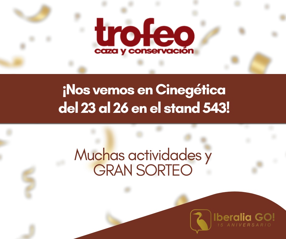 ¡Nos vemos en el stand 543 en <a href="/IFEMA/">IFEMA MADRID</a> en la Feria de <a href="/expocinegetica/">Expo Cinegética</a> 2023!🥳

Programa de actividades muy completo:
👌 Charlas con nuestros expertos y prohunters.
🎡 Ruleta de la suerte con premio asegurado.
🌟 GRAN SORTEO con increíbles premios.