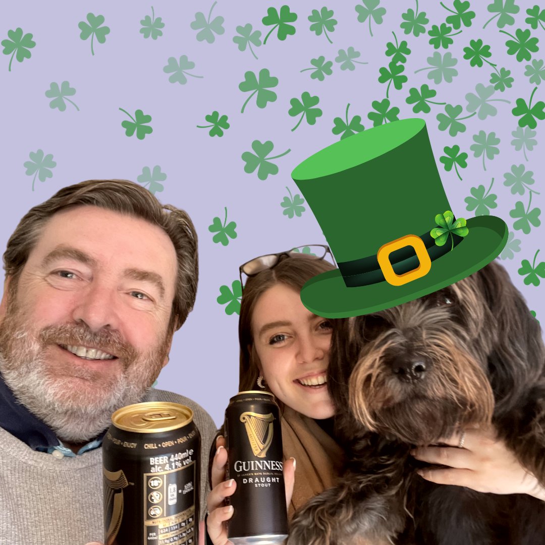 Happy St. Patricks Day 🍀🍀🍀

It's 5pm somewhere, right?

The dog didn't have any Guinness! 🐶

#stpatricksday #contentwriting #copywriting #socialmediamarketing #officedog