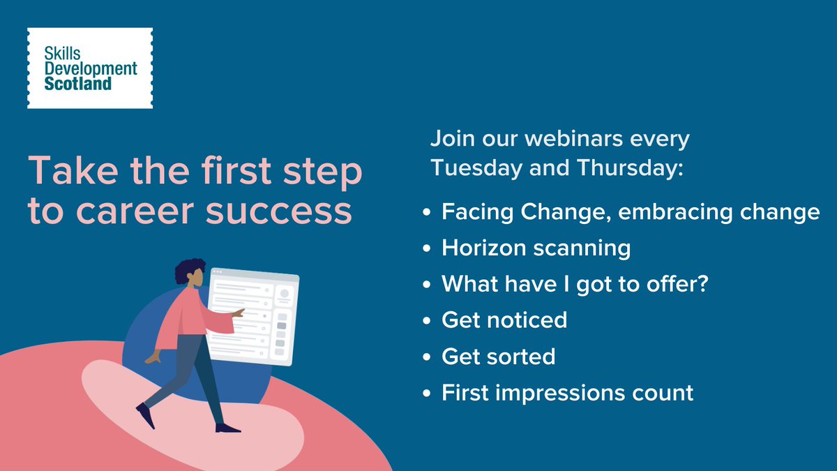 mywowscotland's tweet image. Looking to get back into work or make a change? Our webinar series for adults will help with various employability skills. Check out upcoming dates 👉 fal.cn/3wEMf
