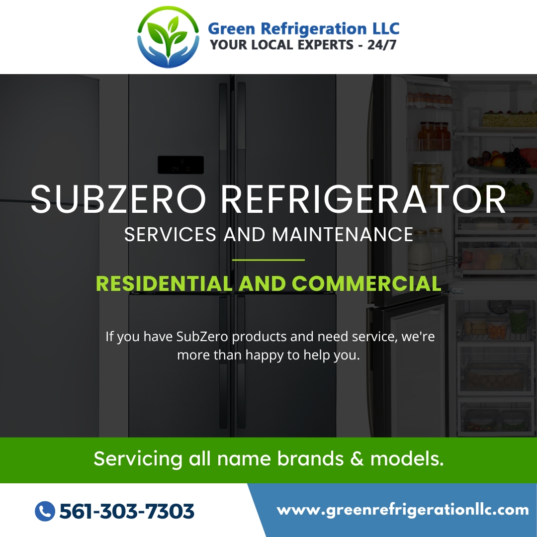 AdvGreenRef's tweet image. Local #SubZeroRefrigerator Experts - South Florida.

For all your #SubZerorefrigeration needs, greenrefrigerationllc.com offers a wide range of residential and #commercialservices. Schedule your visit with one of our #greentechnology experts now!

✅ greenrefrigerationllc.com/service/subzer…