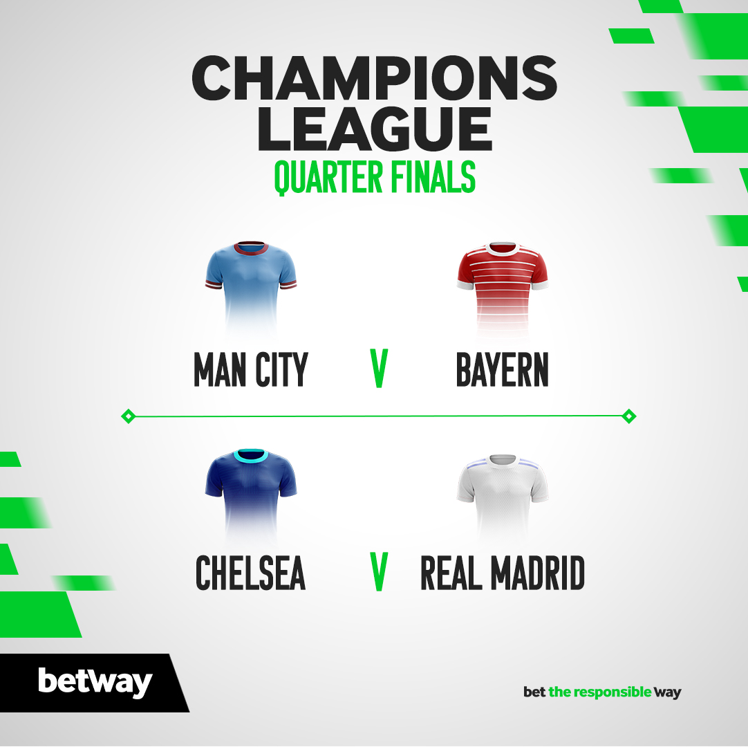 Champions League quarter-final bets