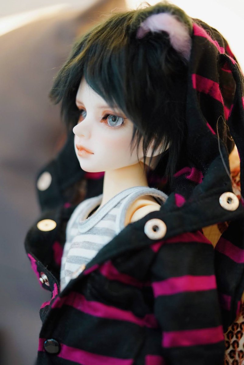 shudo_doll's tweet photo. 40cmサイズなのにとてつもなく格好いい。
ボディはSDM男の子のものを借りていますが、もう少し肩幅のあるボディを用意してあげたい。
どんな髪や服が似合うのか、色々試していきたい子です。
#khemdoll
#DIMdoll #DIMAce https://t.co/Jw6UODoKdZ