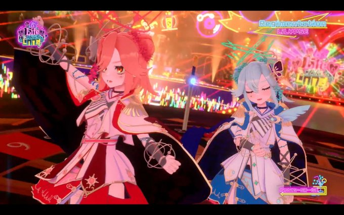 LiLYPSEさんファンタジーでかわいくてかっこよかった #えるすりー5 