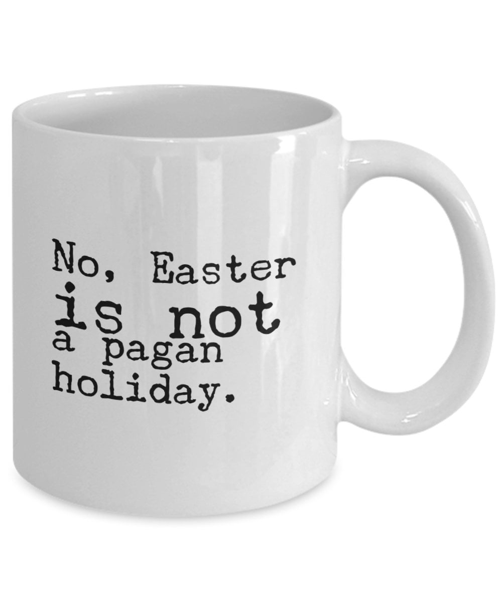 RachelMMFisher's tweet photo. In honor and defense of Easter.

Now at our #etsy shop: Easter mug | Christian, Catholic Apologist, Pastor, Priest gift idea | Basket stuffer | Tea, coffee cup | No, Easter is not a pagan holiday https://t.co/qR8729Cxpv #easter #yes #no #basketstuffer #eastergift https://t.co/gdMOcvDZW8