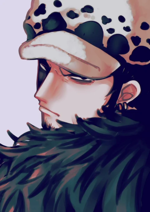 ローさん落描き 