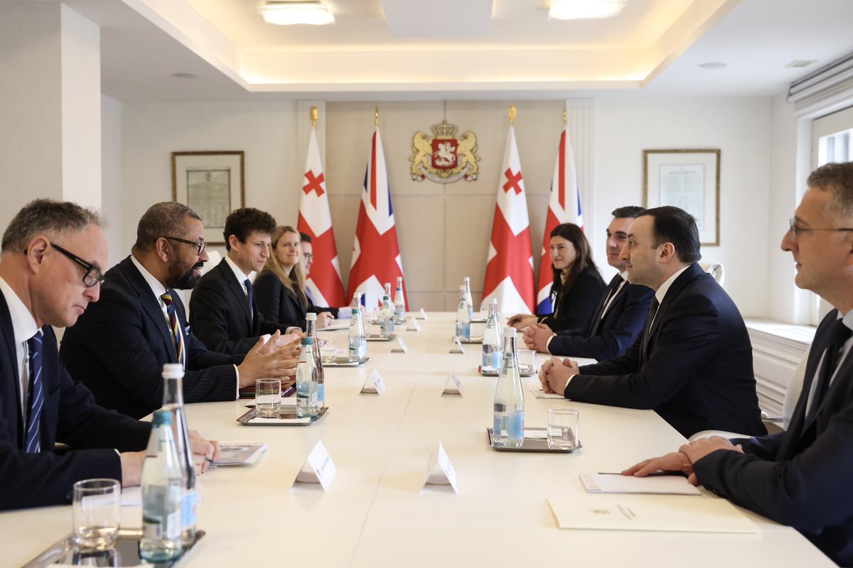 I’m in Tbilisi today with a clear purpose. 

To show the UK’s support for Georgian sovereignty and territorial integrity. 

We’re backing the strength, resilience and democratic will of the Georgian people 🇬🇪🇬🇧
