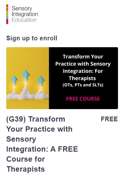 📣AHP therapists &amp; support workforce! SI Education are providing a FREE online course! You can enrol for immediate access which is available for 30 days. There is a Certificate of Completion &amp; CPD Points! Preview the training here youtube.com/watch?v=irkN0Y…