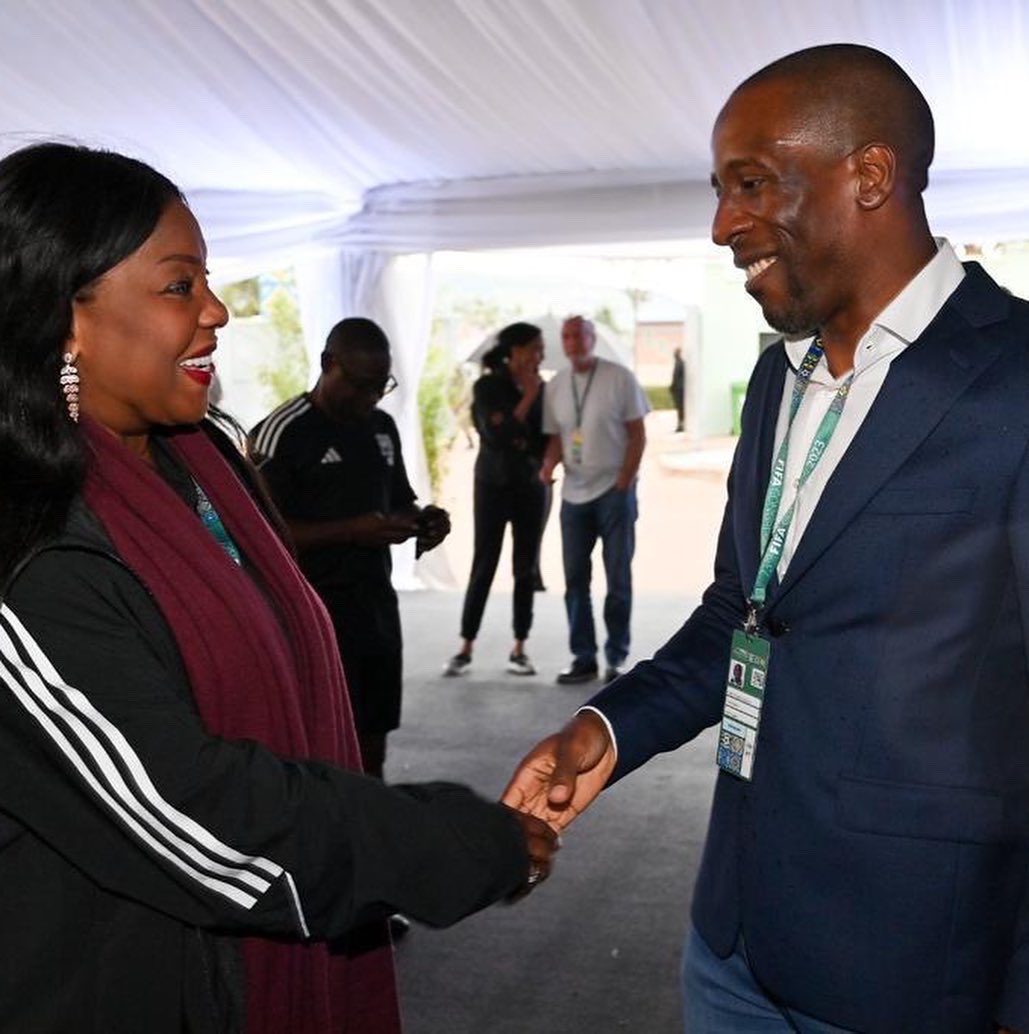 nyongha's tweet photo. Delighted to have attended with my beloved team the 73rd #FIFACongress in Kigali. It was also my pleasure to reunite with many of my friends and to meet with key stakeholders and leaders of international football. https://t.co/j1yXS6aQ2x