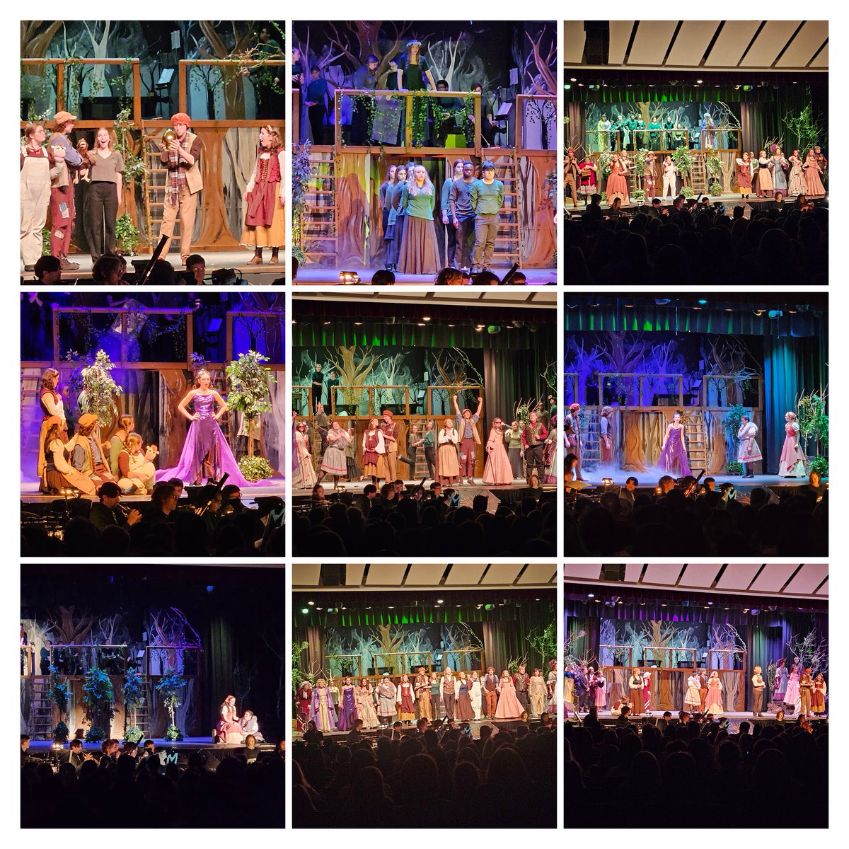 ATTENTION WILSON COMMUNITY - We have your weekend plans figured out. Come to the WHS tonight or Saturday at 6:30 pm to watch an incredible Into the Woods performance. Nearly 100 talented students and staff are working together to create this fantastic show! #wilsonsd