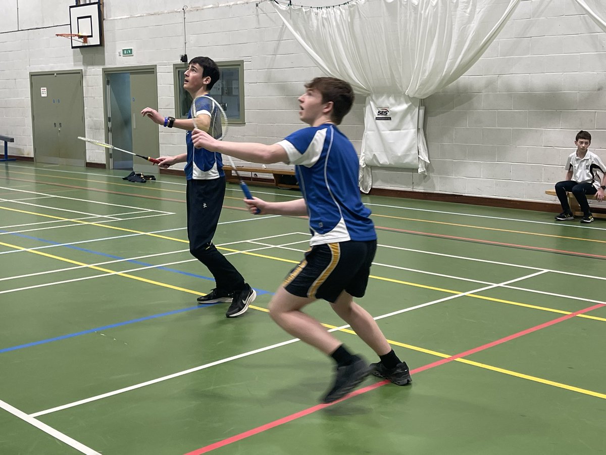 Boss of Crosse this week are the Junior Badminton team of Will, Thomas, Eddie, Jacob &amp; Wilf who won the Junior section of a hotly contested tournament! Tom, Seb, Marthinus &amp; Seth helped us to 3rd place overall! 👏 🏸👏🏸💙🤍🏸