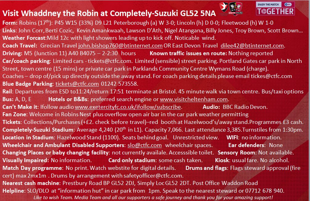 Richard Knight Exeter City SLO tweet media