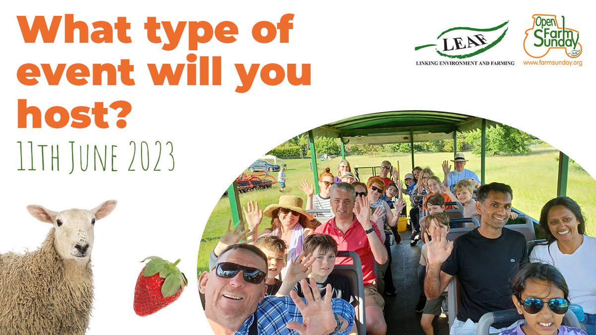 Whether you host an event for 10 or 100 <a href="/OpenFarmSunday/">OpenFarmSunday</a> is great to involve your local
community! 👏
Invite neighbours, schools &amp; groups. Connect with the local community and build trust in British farming. 🤩Host an event &amp; share your story👇
 farmsunday.org #LOFS23