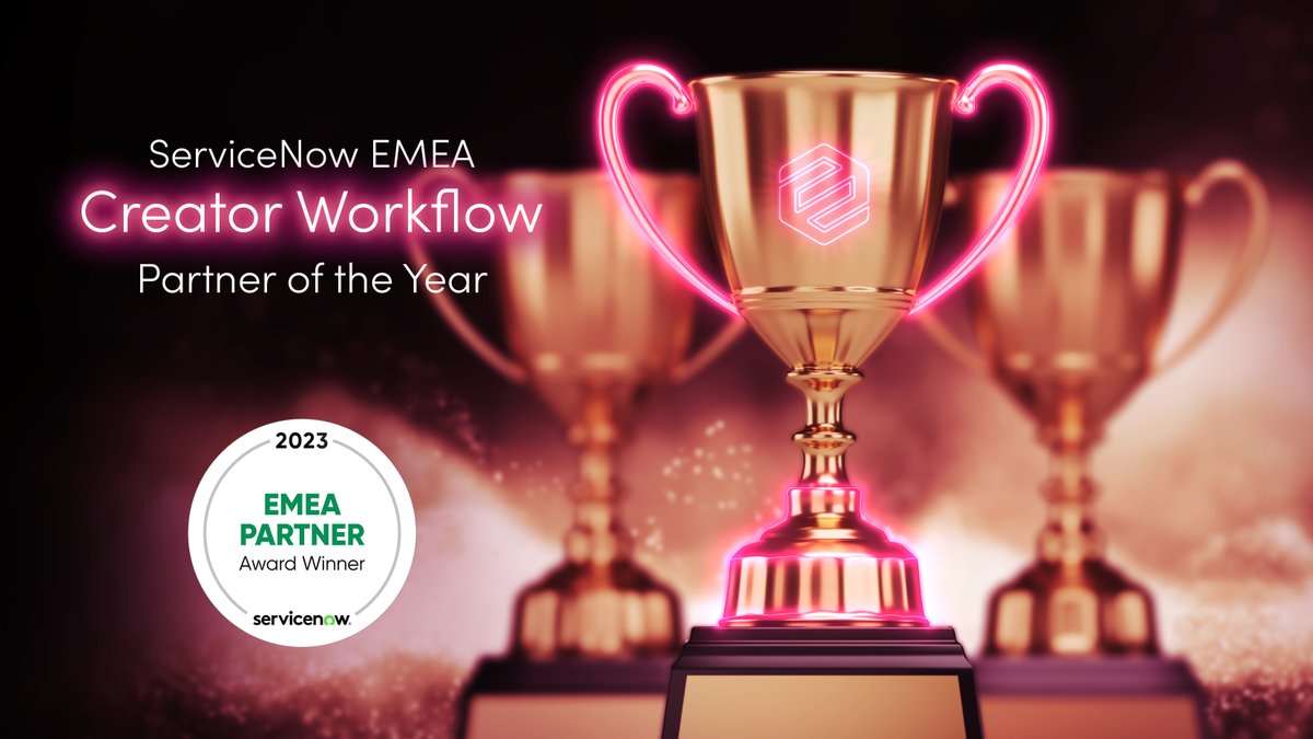 ✨ <a href="/silverstormuk/">SilverStorm EMEA is now Thirdera</a> has been chosen 2023 EMEA Creator Workflow Partner of the Year by <a href="/ServiceNow/">ServiceNow</a>. This award recognizes the excellent low-code development work carried out by our experts to help our clients address urgent challenges. hubs.la/Q01HkVpV0