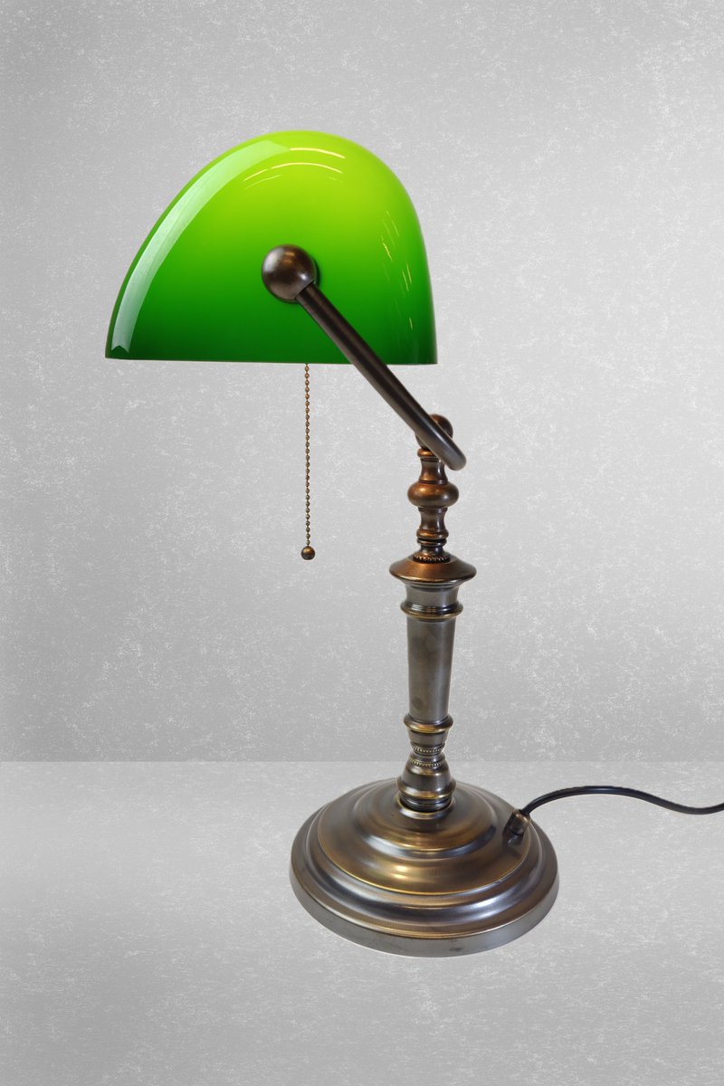 CBL_Lighting's tweet photo. Discover the history of the iconic Bankers Lamp and its enduring appeal in our new blog post 😍

https://t.co/cc9ECvsLga

#BankersLamp #NotaryLamp #EmeraliteTableLamp #ClassicBritishLighting #VintageLighting #Handmade #ArtNouveau #BritishCraftsmanship https://t.co/QYkbGTN0ya
