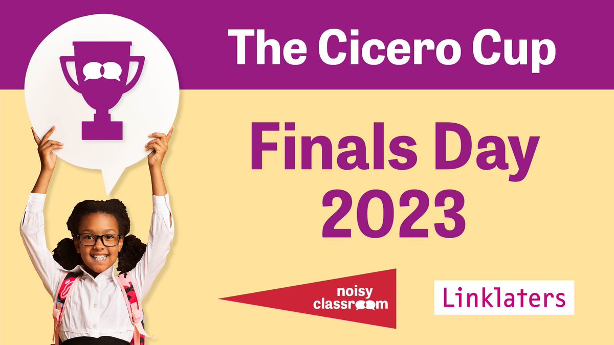 noisyclassroom's tweet photo. We’re at @LinklatersLLP today for the Cicero Cup finals. Debate one: “this house would arm the police” https://t.co/6lifee7e8V